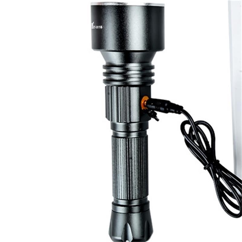 双童 ST-3116 LED强光手电筒变焦可充电超亮远射防身巡逻户外便
