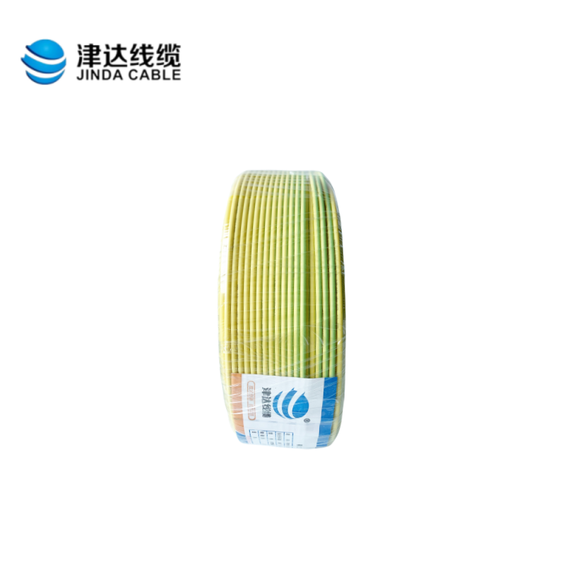 津达 低烟耐火无卤电线WDZN-BYJ-4双色450/750V 米高清大图