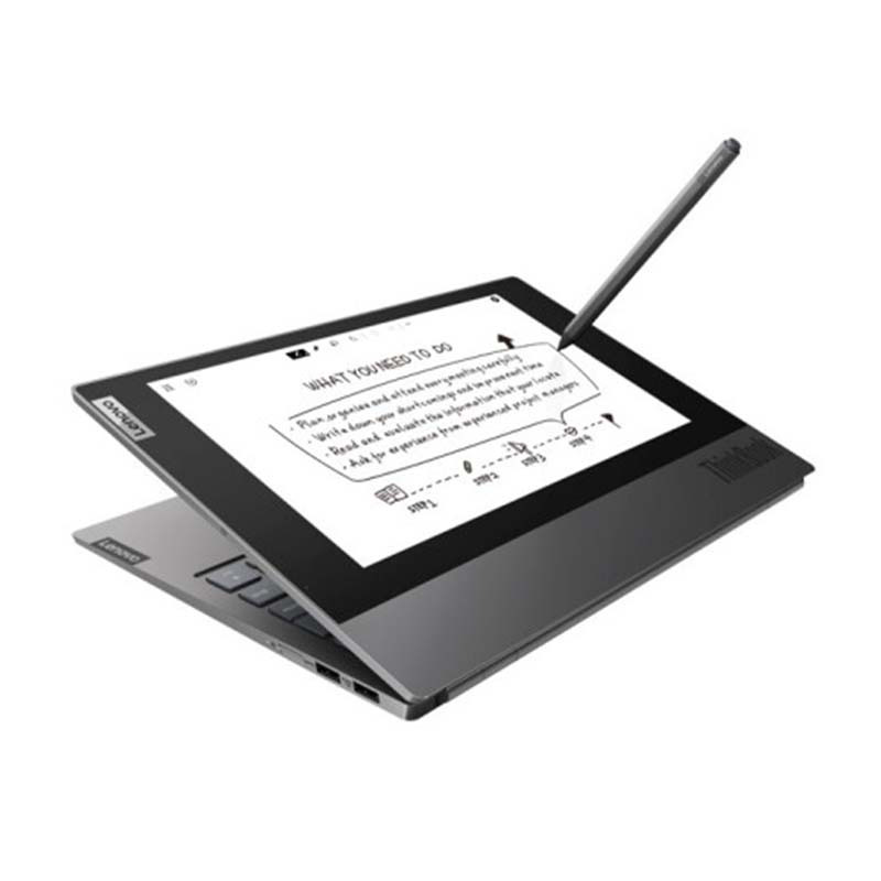 联想ThinkBook Plus(5BCD)英特尔酷睿i5 13.3英寸E-ink墨水屏 轻薄笔记本电脑(十代i5-10210U 16G 512GSSD)