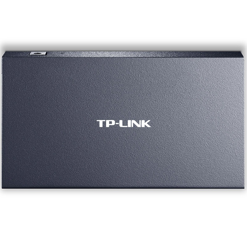 普联(TP-LINK)8口百兆交换机 监控网络网线分线器 分流器 金属机身 TL-SF1008D