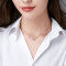 SWAROVSKI 施华洛世奇 人造仿水晶项链跳动的心精致百搭吊坠锁骨链女 5279425 礼物女轻奢饰品