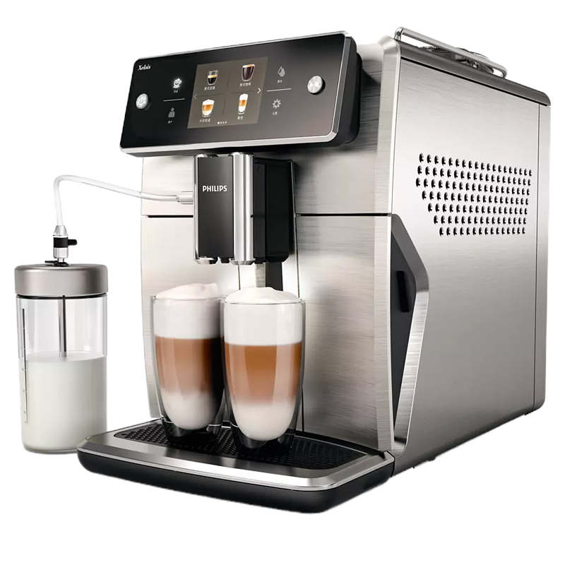 飞利浦philips咖啡机家用意式全自动浓缩咖啡机带可拆洗奶泡系统储奶