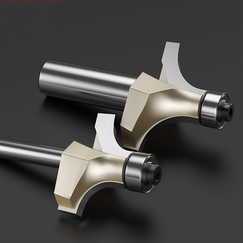 专业级圆角刀木工铣刀闪电客开槽刀具修边机刀头r倒角刀雕刻机锣刀