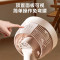 美的(Midea)[清新简约]家用定时空气循环扇摇头立式电风扇轻音落地扇宿舍桌面小型风扇空调伴侣FGA24TYR