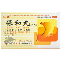 孔孟 保和丸 6g*10袋/盒 食积停滞 脘腹胀满 嗳腐吞酸 不欲饮食