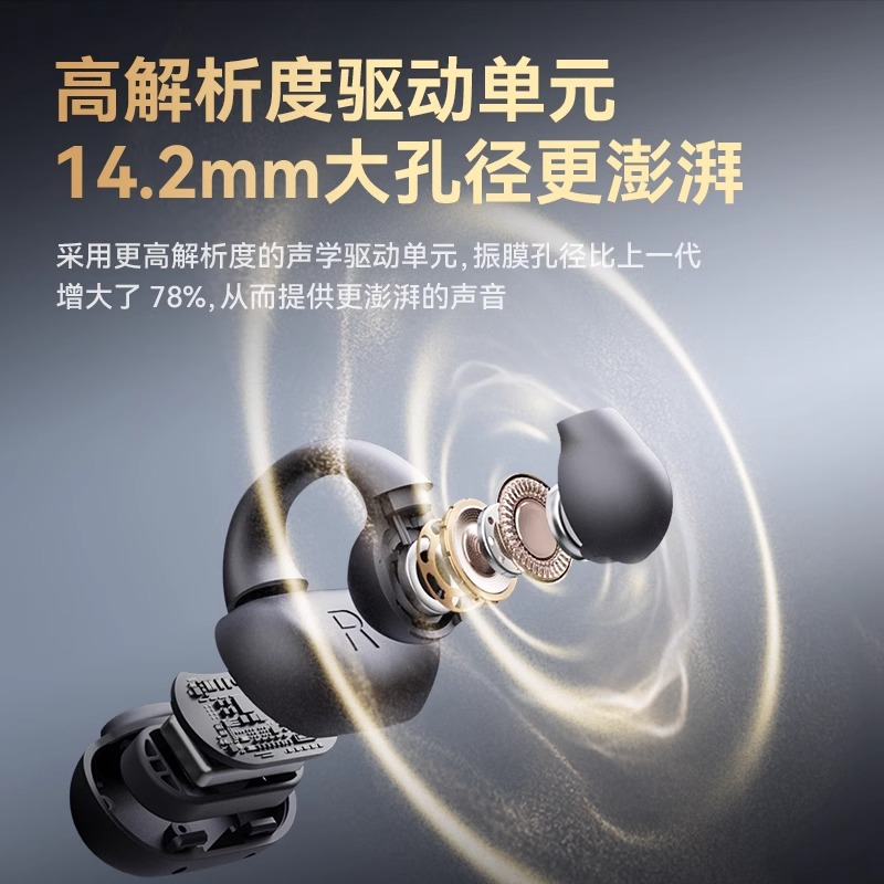 sanag塞那S11耳夹蓝牙耳机气骨传导开放式运动不入耳无线高端2023高清大图