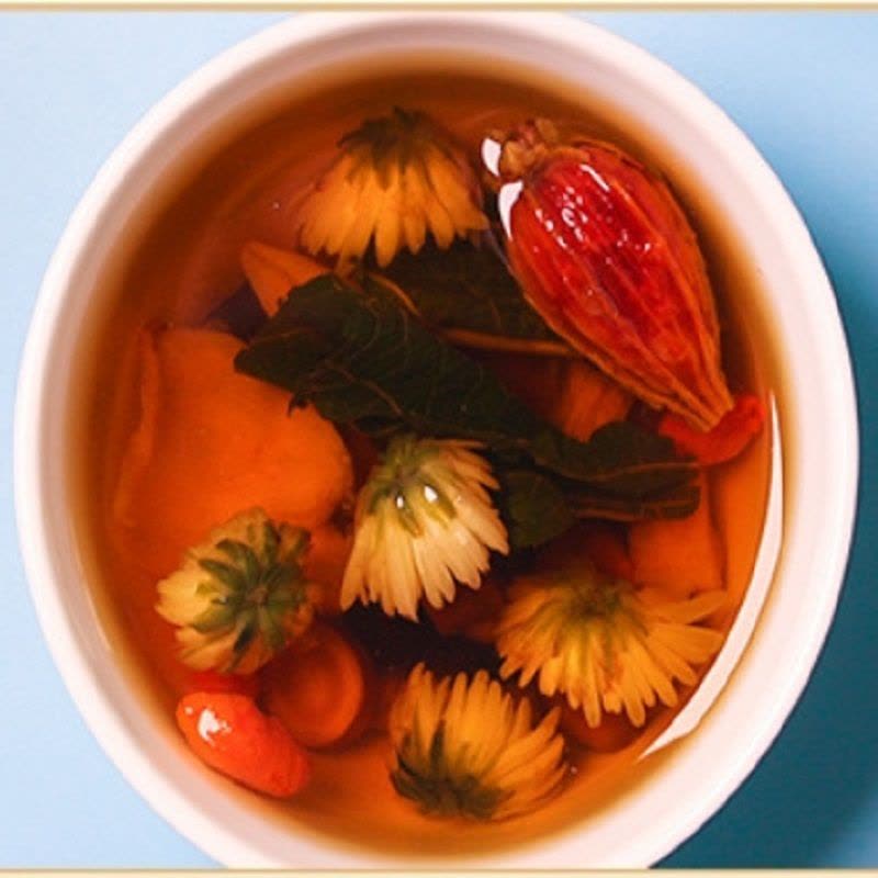 谯韵堂 菊苣栀子葛根茶10罐盒 200克/盒图片