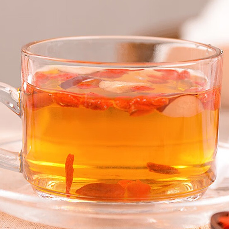 绿帝贡果枸杞粒大甘甜果肉香醇新鲜籽少自然褶皱质地饱满罐装200g高清大图