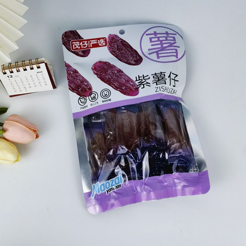 茂仔严选红薯仔150g紫薯仔果脯果干红薯干蜜饯休闲零食小吃红薯仔*1袋高清大图