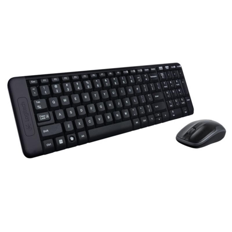 罗技(Logitech)MK220无线键鼠套装家用通用办公商务键鼠套装