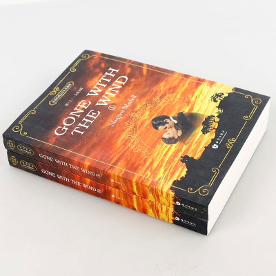 英文原版小说正版飘gonewiththewind上下全英文英文原版书世界经典