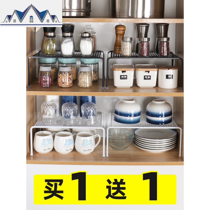 厨房落地用品家用大全橱柜分层收纳架子沥水碗架锅架调料架 三维工匠高清大图