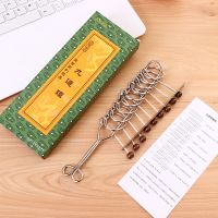 九连环解环解锁儿童成人古典力玩具智力扣套装小学生礼物|中号九连环(22厘米) 10个