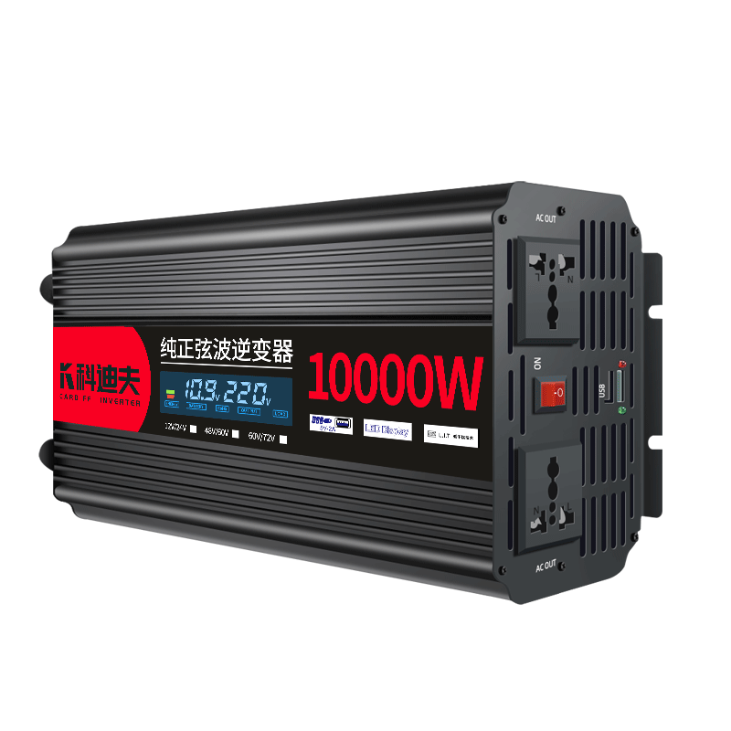 [补贴10%]纯正弦波逆变器12V24V48V转220V车载家用大功率8000W电瓶转换器噐高清大图