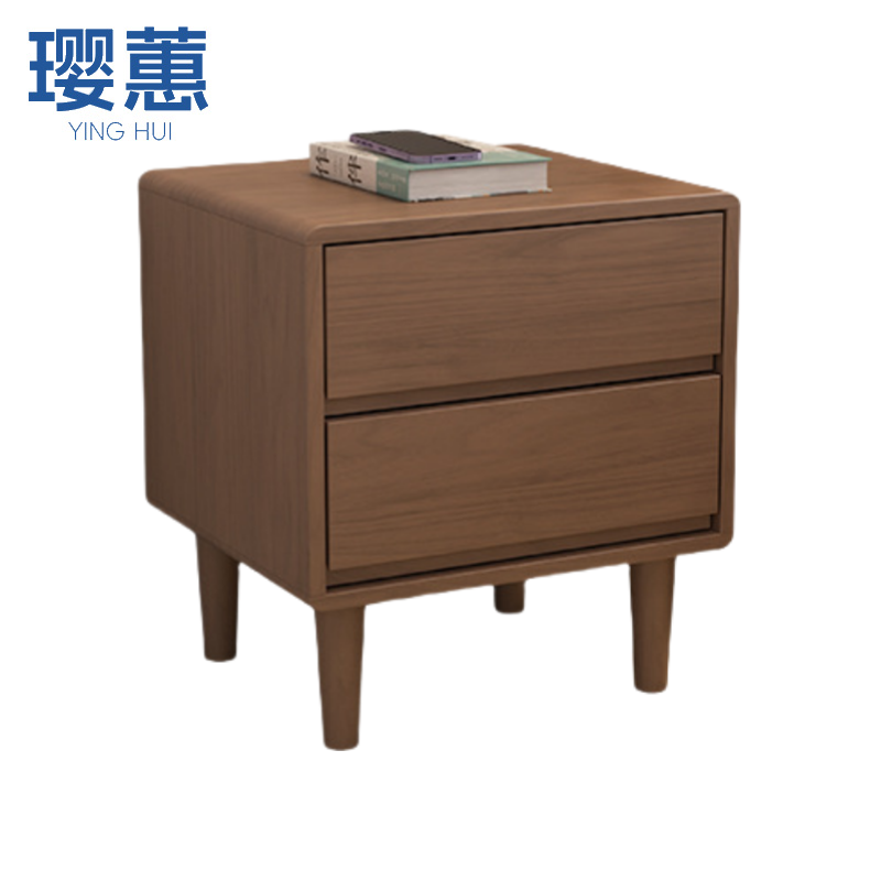 璎蕙实木床头柜高清大图