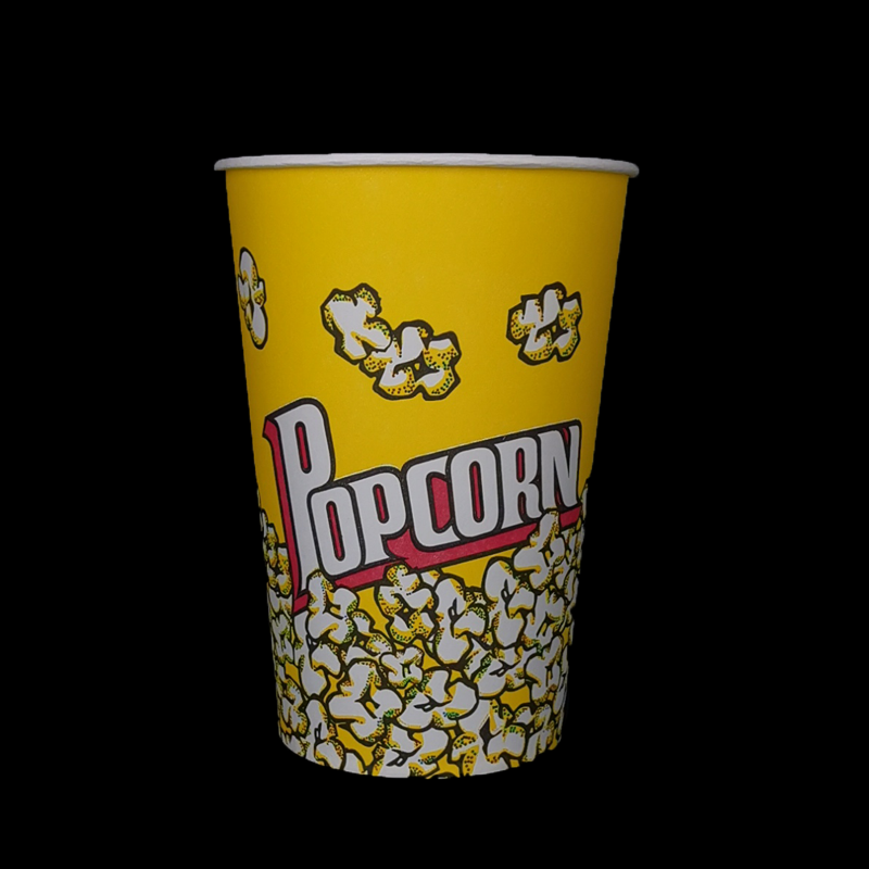 一次性爆米花桶纸杯桶爆米花打包盒子爆米花包装桶串串盒袋定制做24a