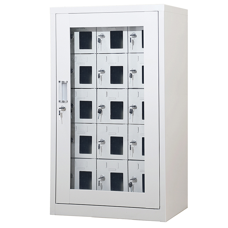 烁恒手机充电柜15门台高清大图