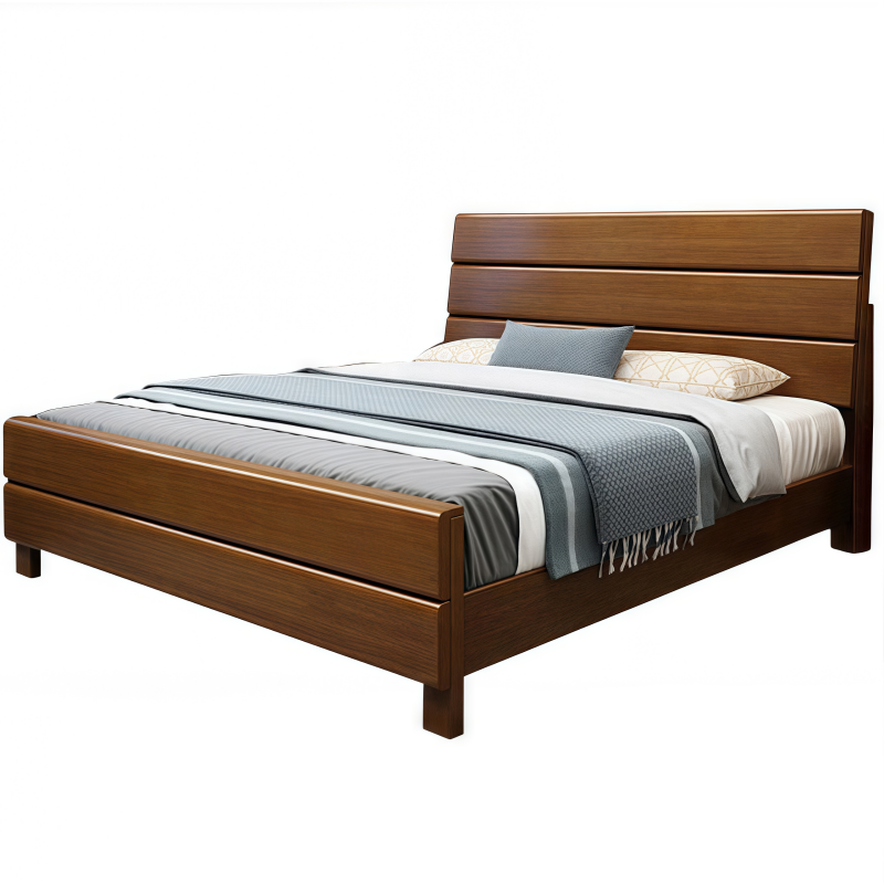 义尊木质床150*200cm张高清大图
