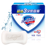 舒肤佳香皂纯白清香型115gX3块装