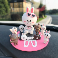 汽车摆件摇头个性创意韩国高档萌萌可爱多功能车载装饰品车内饰女