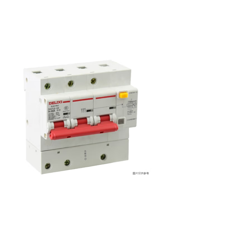 德力西 DZ47LE 100A 3P 漏电保护器高清大图
