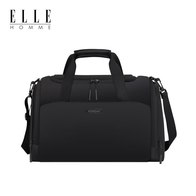 ELLE HOMME 大容量手提包单肩斜挎包旅行包防泼水健身包 EH2419高清大图