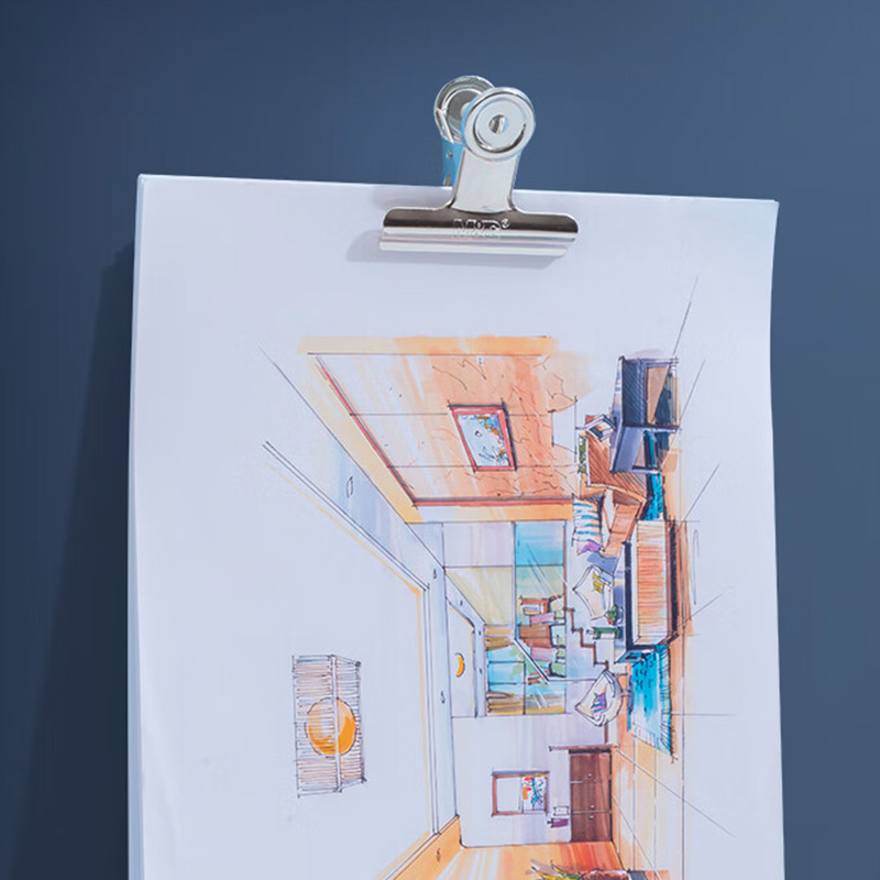 晨光圆形票夹64mm6只*3套简化设计使用方便ABS92644高清大图