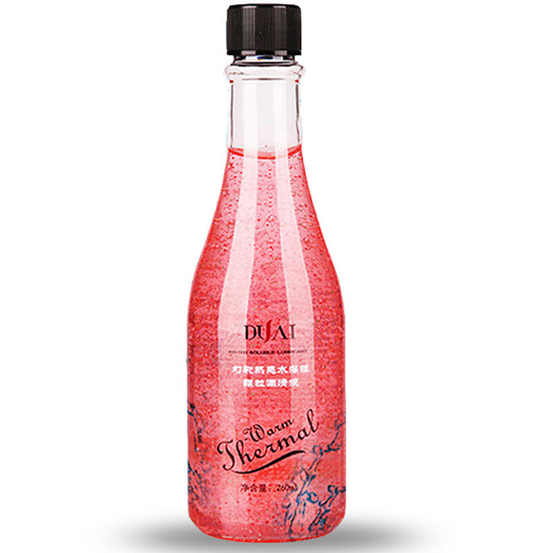 独爱(DUAI)幻彩颗粒润滑油按摩精油 干涩人体润滑液情侣系列无香型水溶性人体润滑剂 成人情趣性用品国产 260ML高清大图