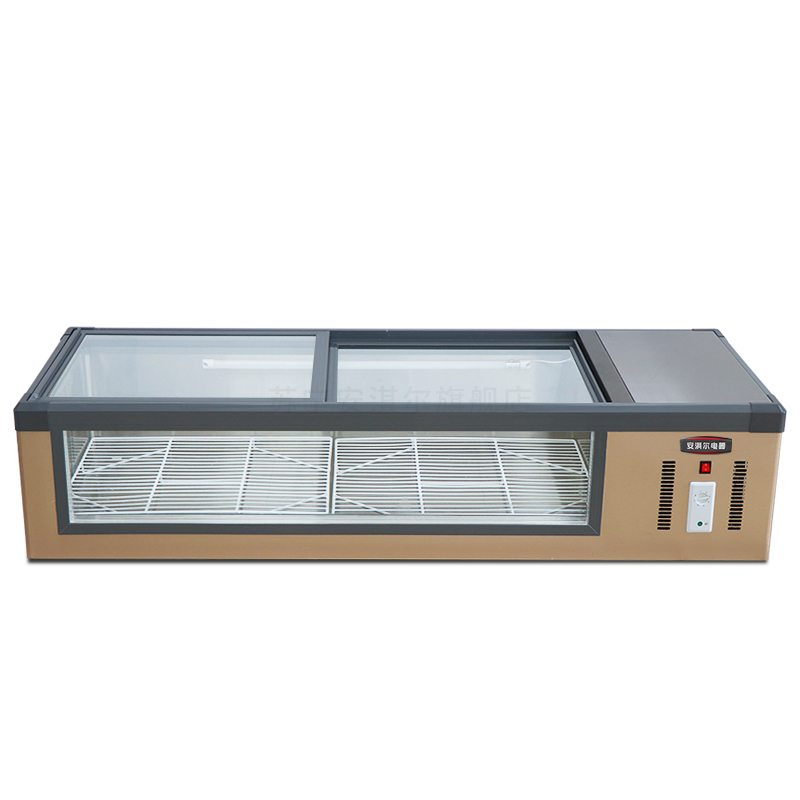 冰柜商用卧式烧烤炸串冷藏保鲜柜切夫曼台式小型柜岛柜现在很多人都