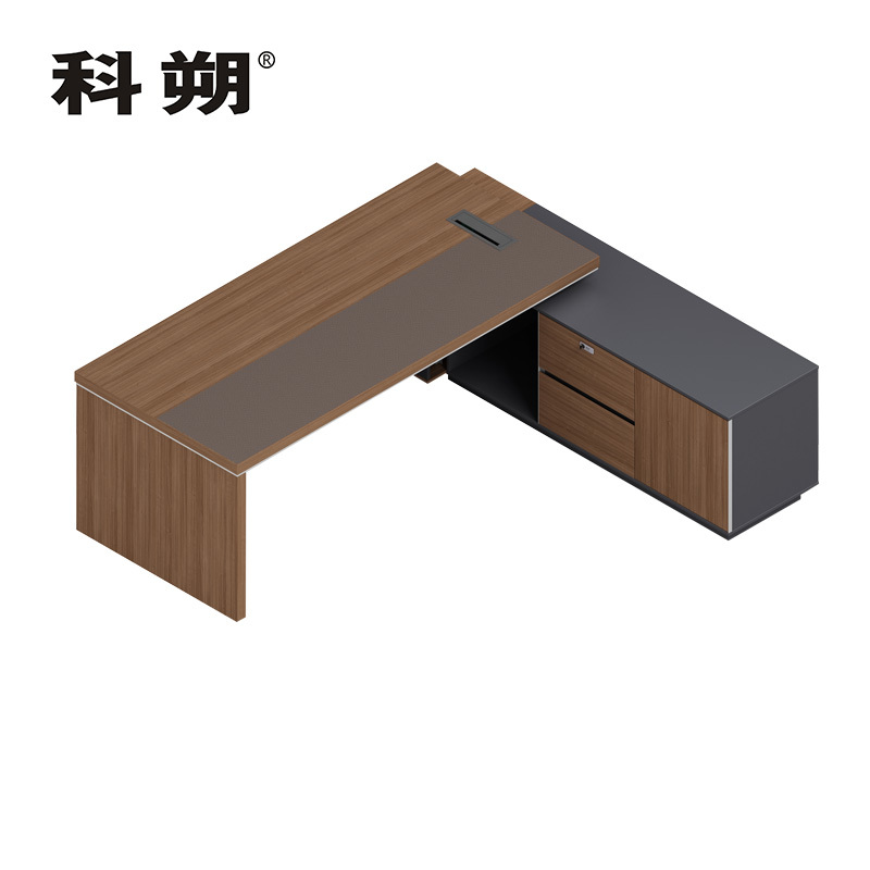 科朔 办公桌老板桌经理桌现代班台经理桌板式班台2米KS-08D2005
