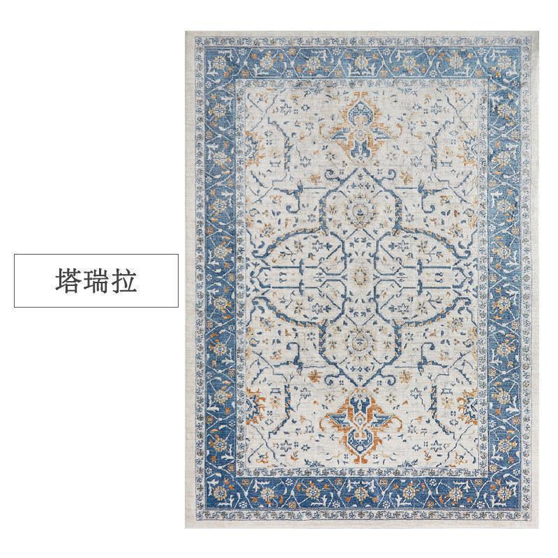 美帮汇土耳其波斯地毯客厅卧室北欧美式家用酒店沙发茶几床边垫长毛 塔瑞拉 160×220cm