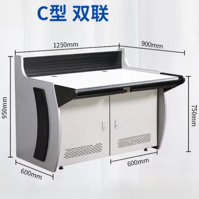 依韵珂双联工作台0.6*0.6*0.95m台高清大图