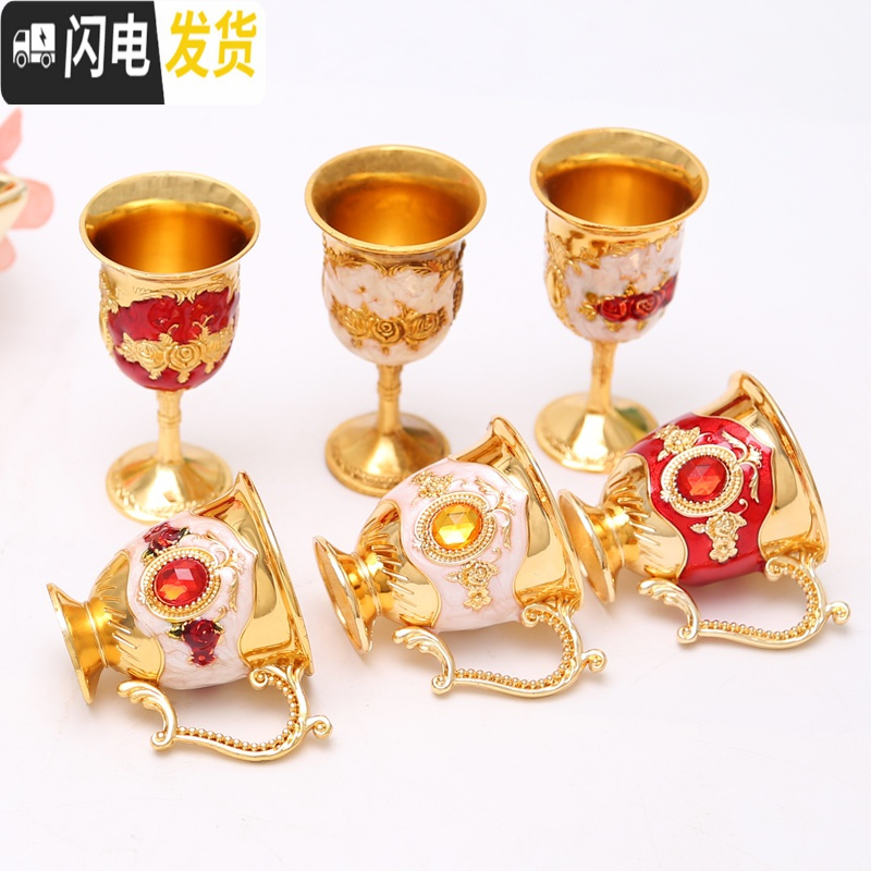 三维工匠小酒盅一口杯欧式高档1两二两白酒杯 分酒器