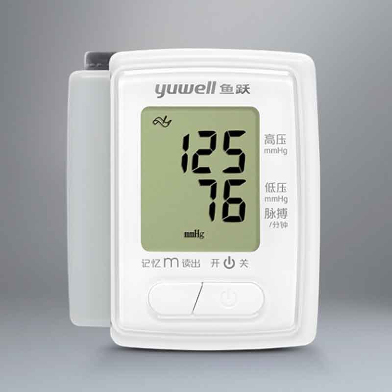 鱼跃(YUWELL)电子血压计 家用腕式YE8800C 全自动测血压仪器