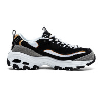 Skechers斯凯奇男女款D'lites潮流黑白熊猫鞋运动跑步鞋99999745