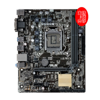 华硕（ASUS） H110M-K D3 LGA1151 电脑主板 支持DDR3三代内存 支持INTEL平台