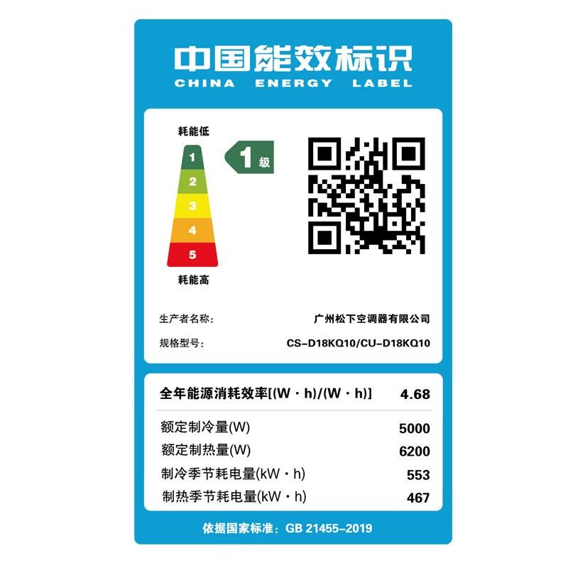 松下空调2匹2p挂壁式空调挂机 新一级能耗 节能省电 独立除湿 智能控制 变频冷暖 纳诺怡清洁 纳米水净膜 除病毒图片