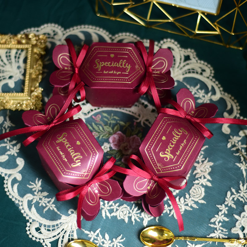 糖果盒ta0106结婚糖盒欧式婚庆喜糖盒子20个组单位组