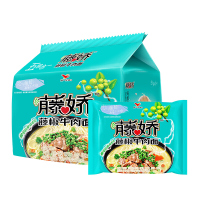 统一(GS) 藤娇 藤椒牛肉面 102g*5袋 五合一 方便面