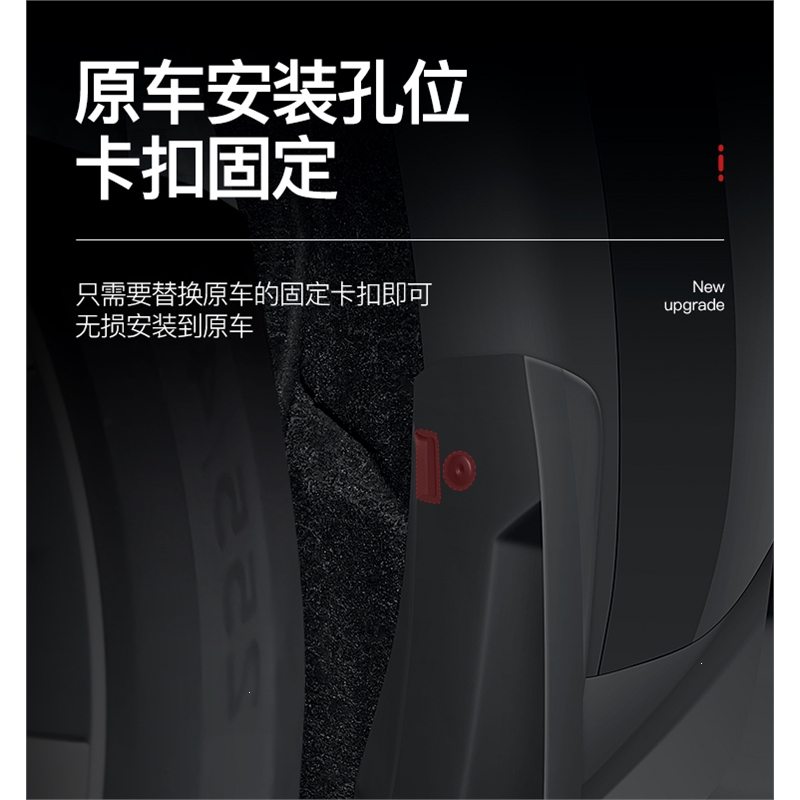 闪电客YZ适用于特斯拉Modely3专用挡泥板前后轮泥沙挡改装配件丫