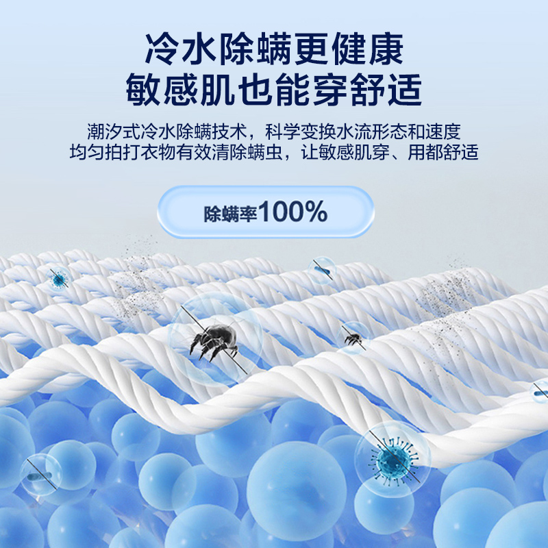 海尔(Haier)8公斤 家用 全自动波轮洗衣机 自编程 洗漂脱可调 政府补贴 清新换风XQB80-Z10B0高清大图