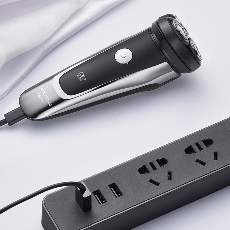 飞科flyco剃须刀fs316强劲动力干湿两用持久续航男士刮胡刀智能充电式