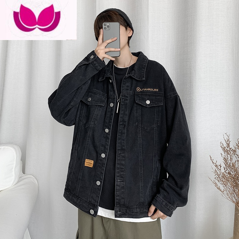 七斓男士牛仔外套2020新款炸街上衣韩版潮流休闲棒球服夹克男装