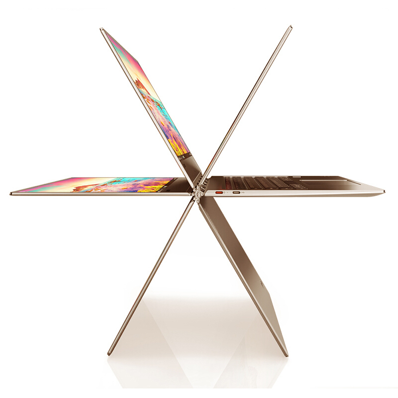 联想(lenovo)YOGA710-14 14英寸超轻薄触控超级本电脑I5-7200U 4G 256G 2G独显 金色