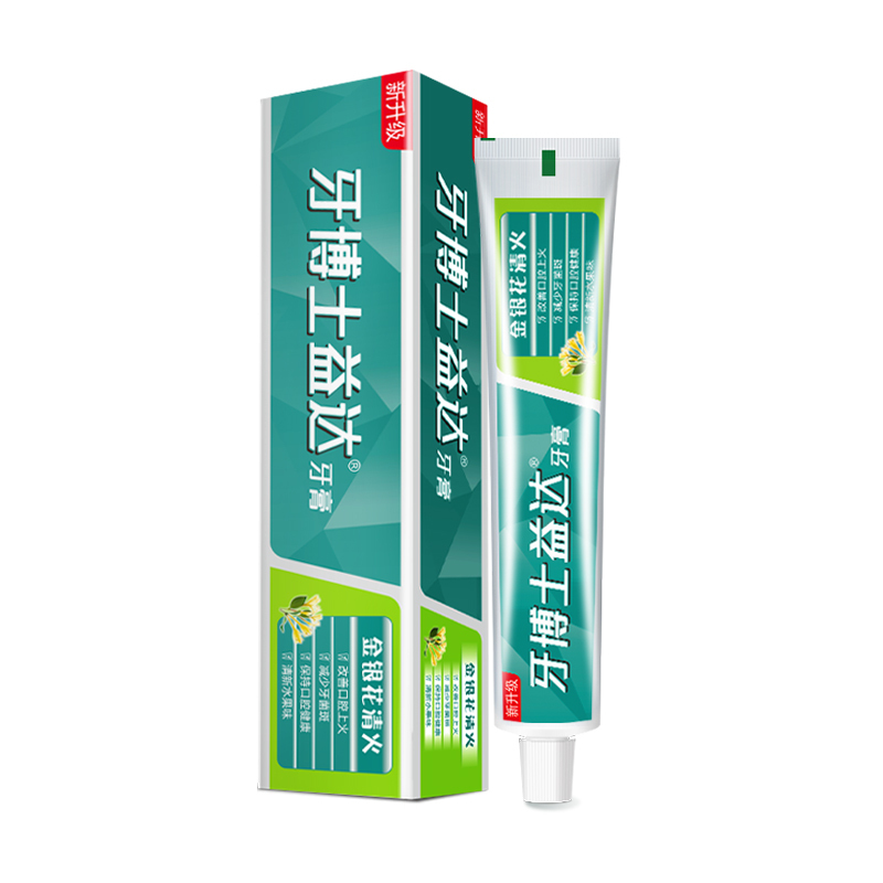 牙博士益达金银花牙膏120g