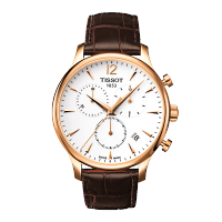 天梭(TISSOT)T063.617.36.037.00 石英表 男士 俊雅系列皮革表带时尚男士腕表 防水 质保两年