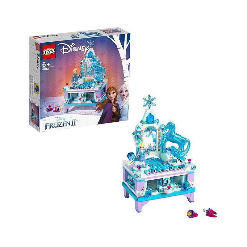 LEGO乐高6岁以上300颗冰雪奇缘2创意珠宝盒41168玩具