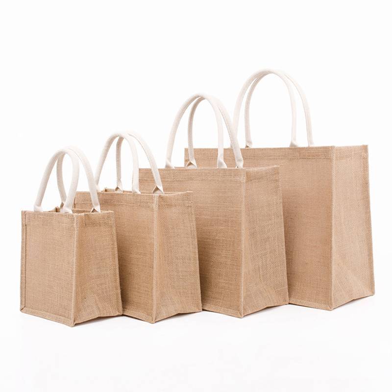 步宽 麻布手提袋30*40cm SJ325/个高清大图