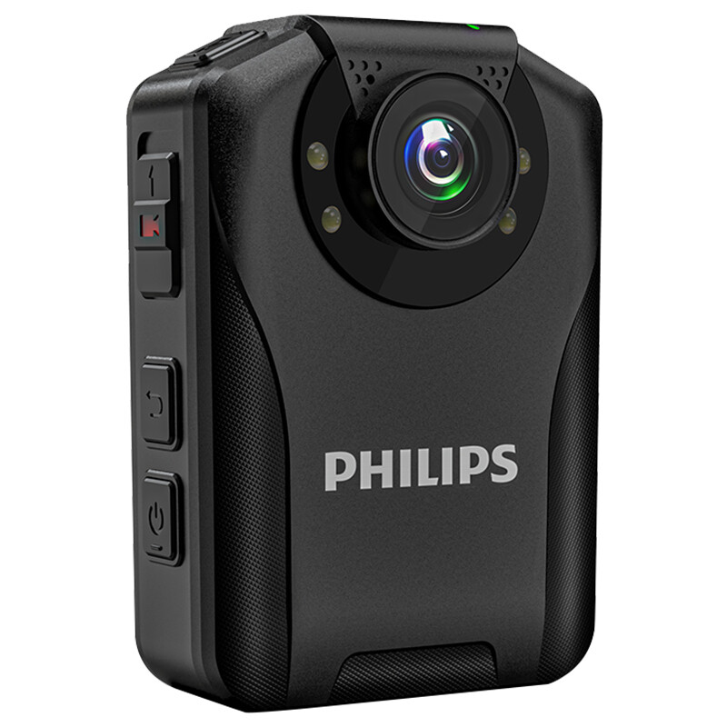 飞利浦(Philips)VTR8201便捷音视频记录仪 1296P高清夜视现场佩戴摄像装置[256G内存]高清大图