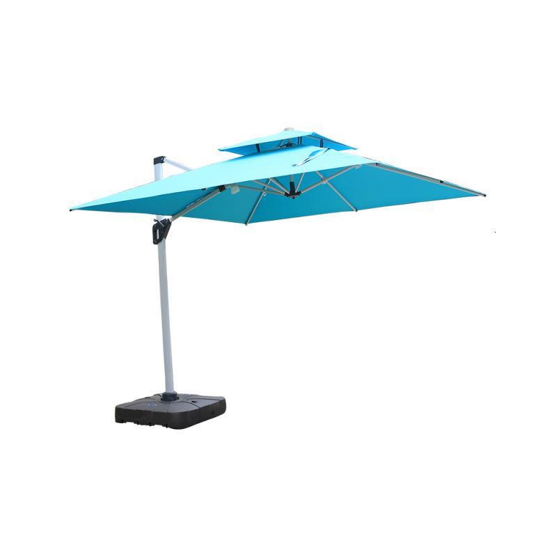 遮阳伞闪电客户外庭院伞别墅露台花园阳台伞室外大型太阳四方摆摊罗马